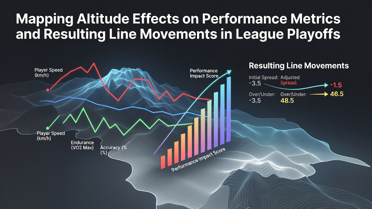 Athletes competing at high altitude during a league playoff game with visible performance adjustments in play