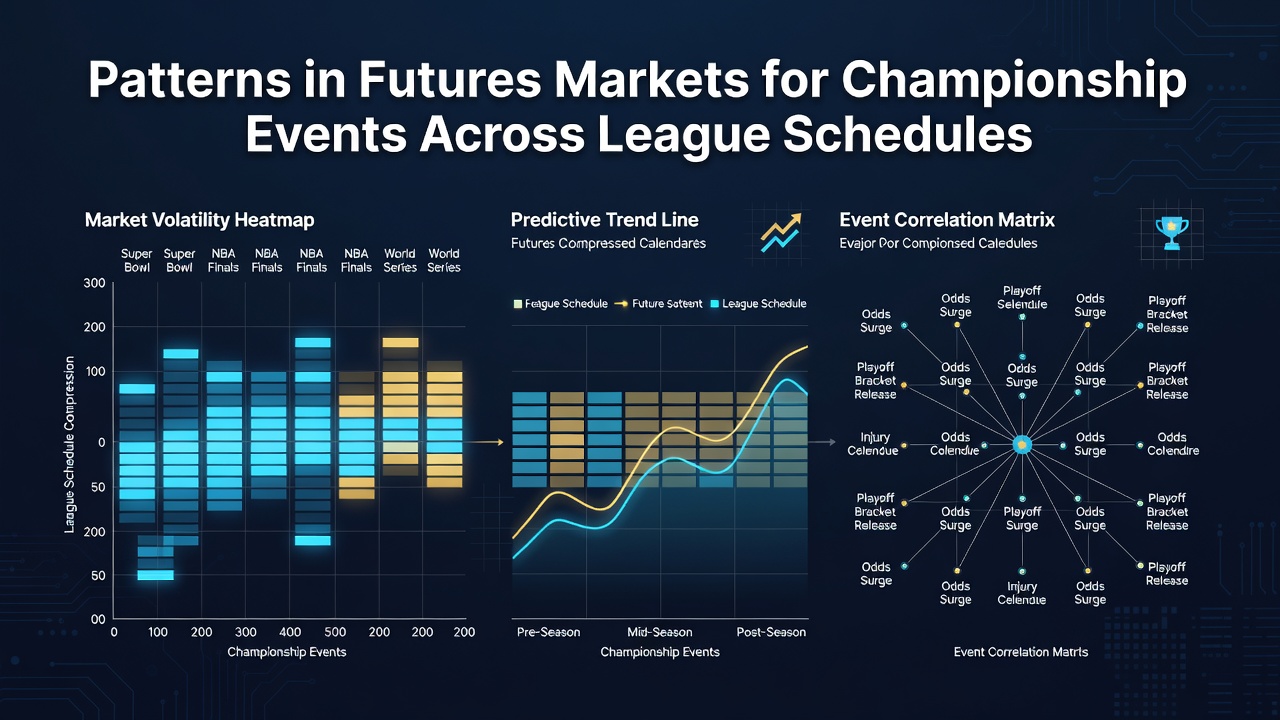 Graph illustrating championship futures price changes correlated with league schedule difficulty metrics