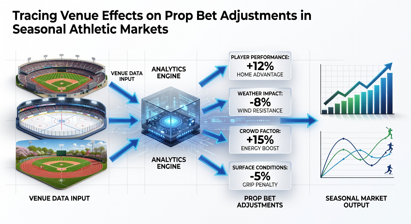Sports venue interior showing basketball court with betting data overlays and crowd elements